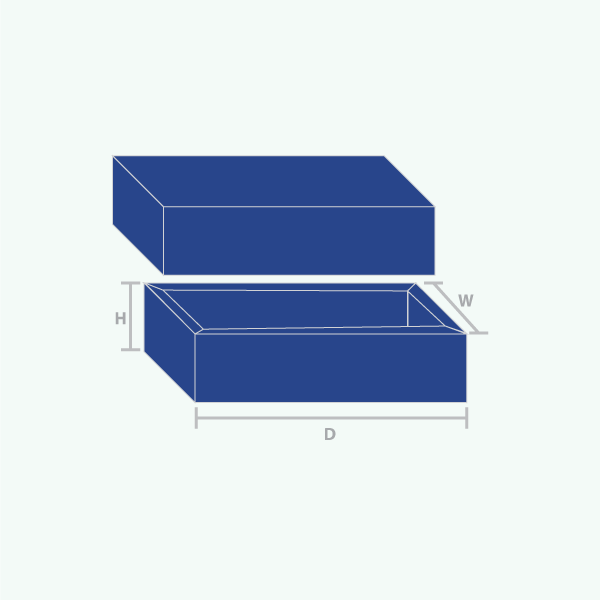 Double Wall Frame Tray Lid