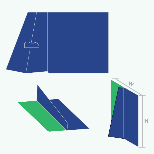 easel counter display