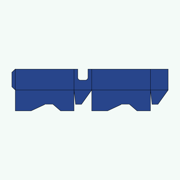 Front Cutout Display Tray Packaging
