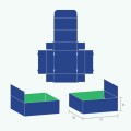 side lock tuck top display box