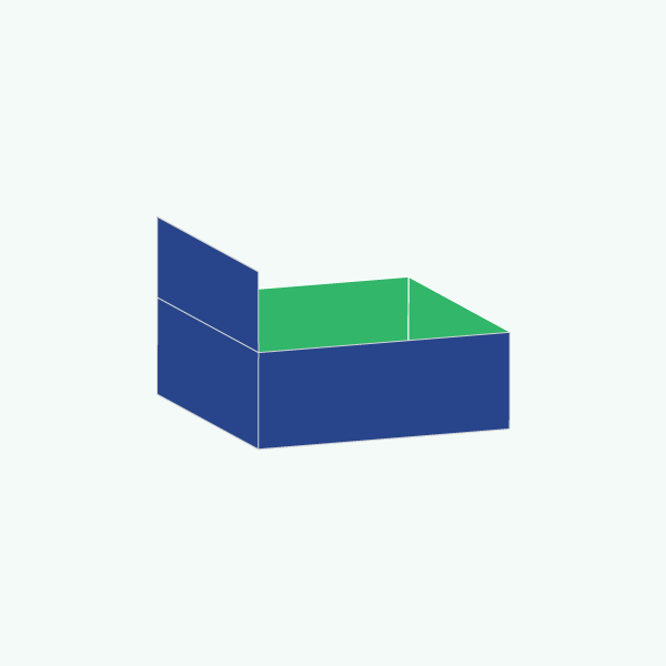 side lock tuck top display box