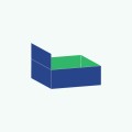 side lock tuck top display box