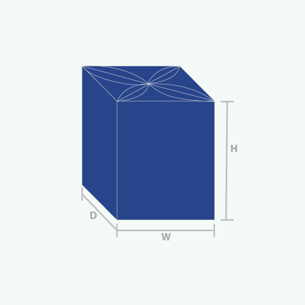 Flower Shaped Top Closure Boxes