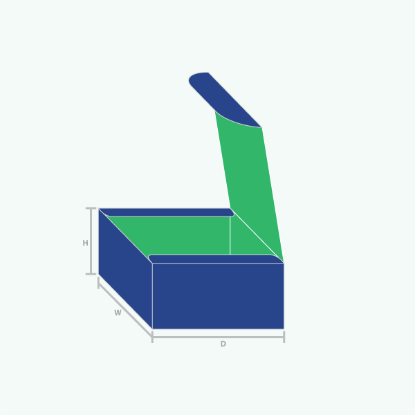 Four Corner with Display Lid Boxes