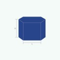 Cardboard Hexagon Boxes