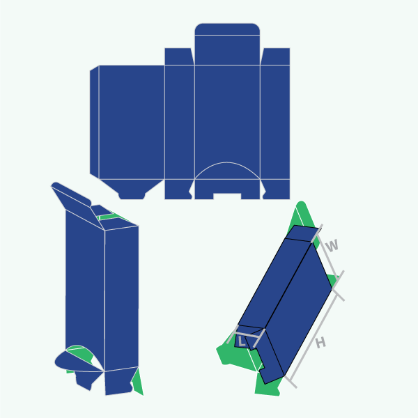Packaging with Dispenser