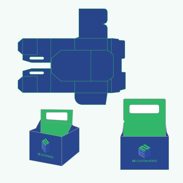 Packaging with 4 Pk Bottle Carrier