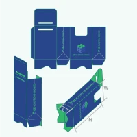 Packaging with Handle Bag Shape Box