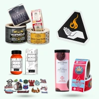 Packaging with Labels & Stickers